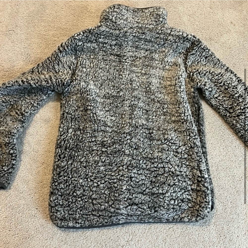 Gray Half Zip Pullover - image 2